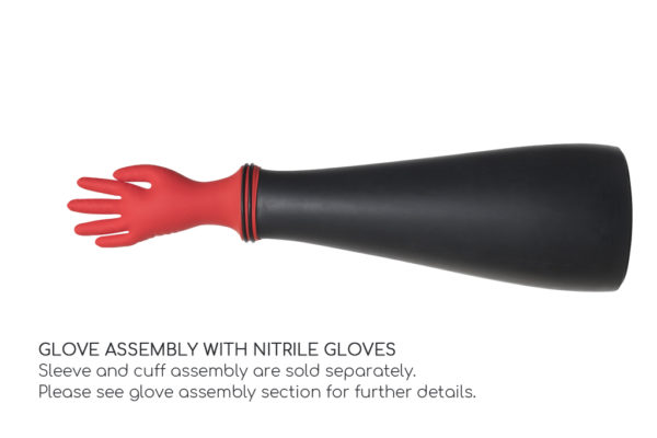 Glove Assembly with Neo Nitrile gloves